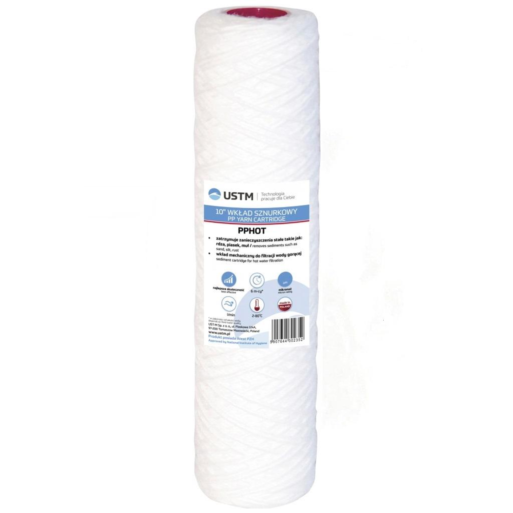 Картридж механический USTM SlimLine 10" 2,5"х10" 64х254 мм (PP5M HOT)