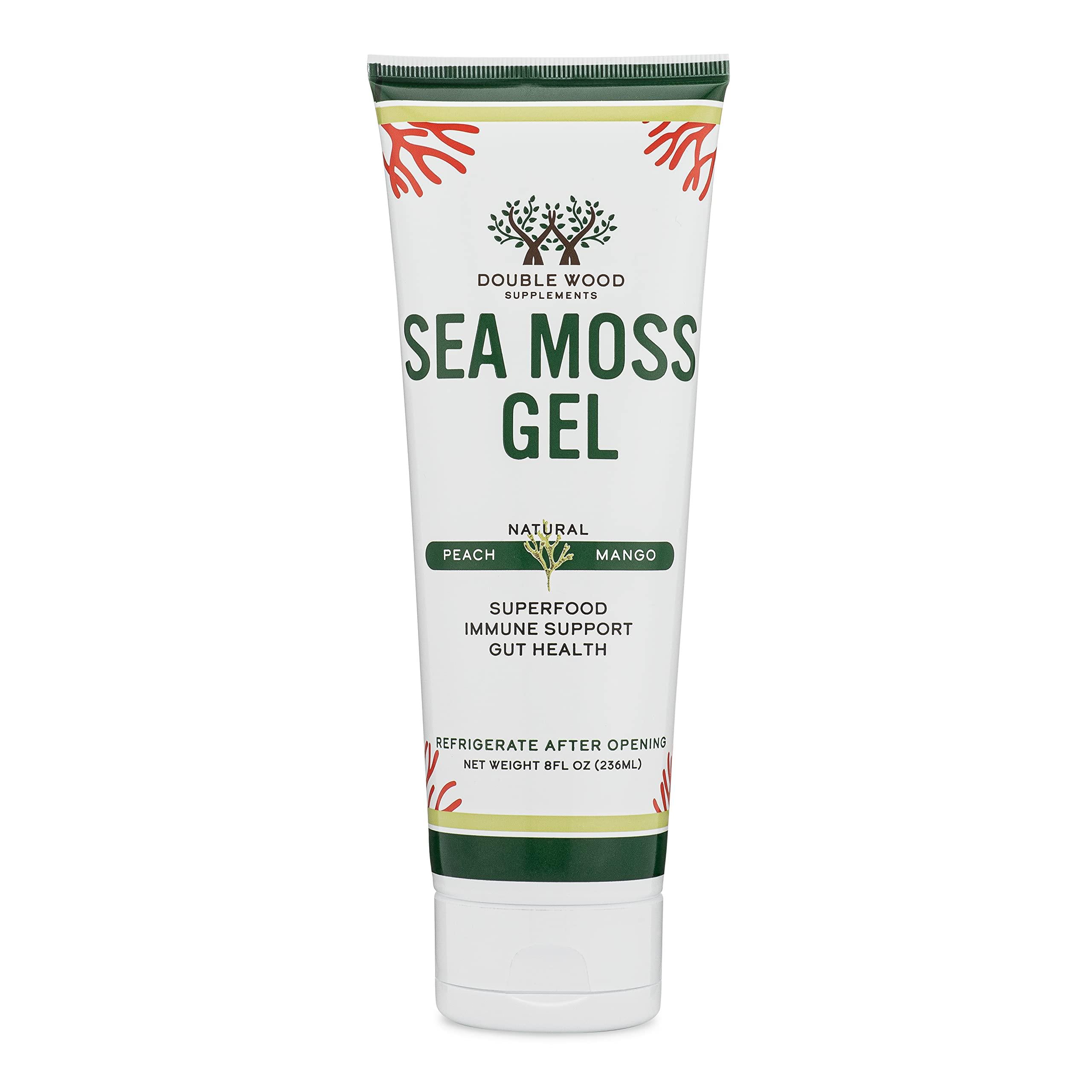 Гель ирландского морского мха Double Wood Irish Sea Moss Gel Peach Mango 236 г