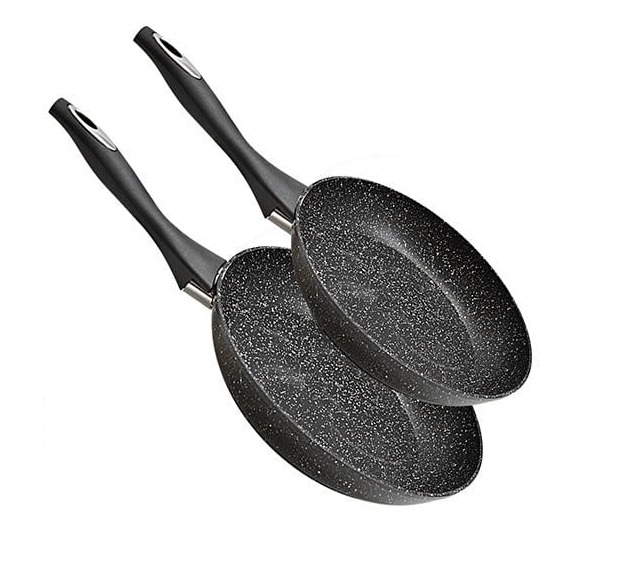 Сковороды литые с покрытием 10329 Stone 22/26 см2 пр.