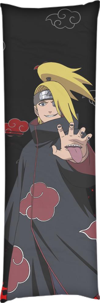 Подушка дакимакура Дейдара Акацуки 50х150 см (14107170)