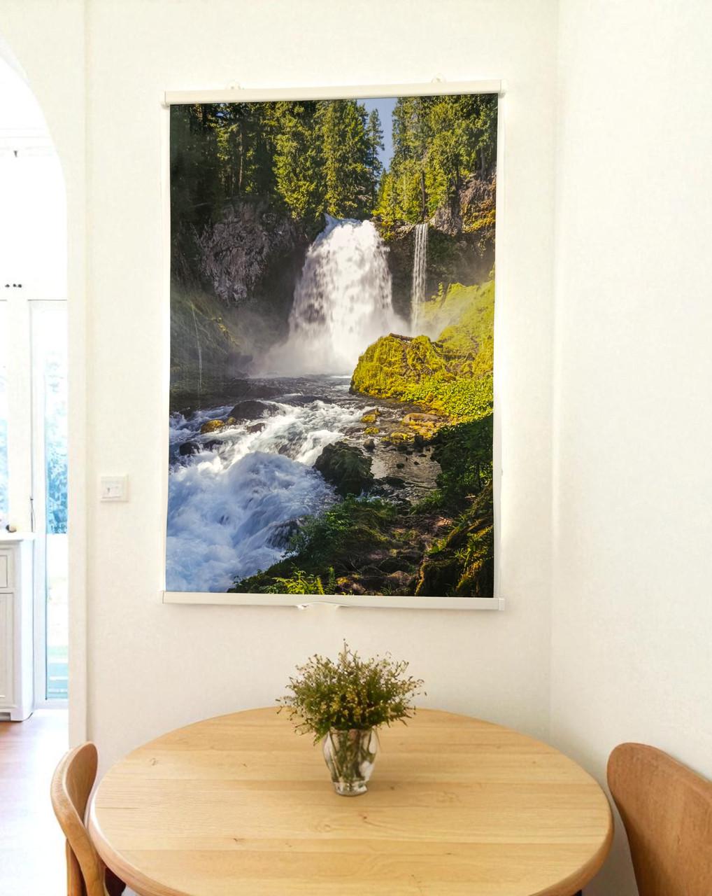 Обогреватель-картина Водопад настенный 63x100 см (wkr-10028) - фото 2 Обогреватель-картина Водопад настенный 63x100 см (wkr-10028) - фото 2