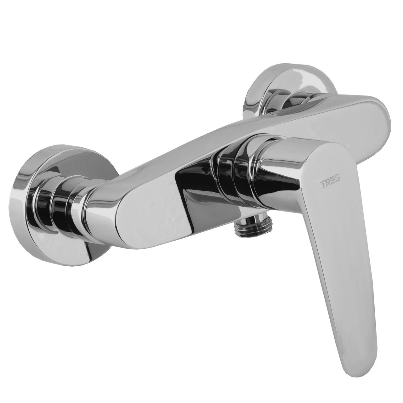 Змішувач для душу Tres FLAT-Tres 20416701 з душовим комплектом (1000000172)