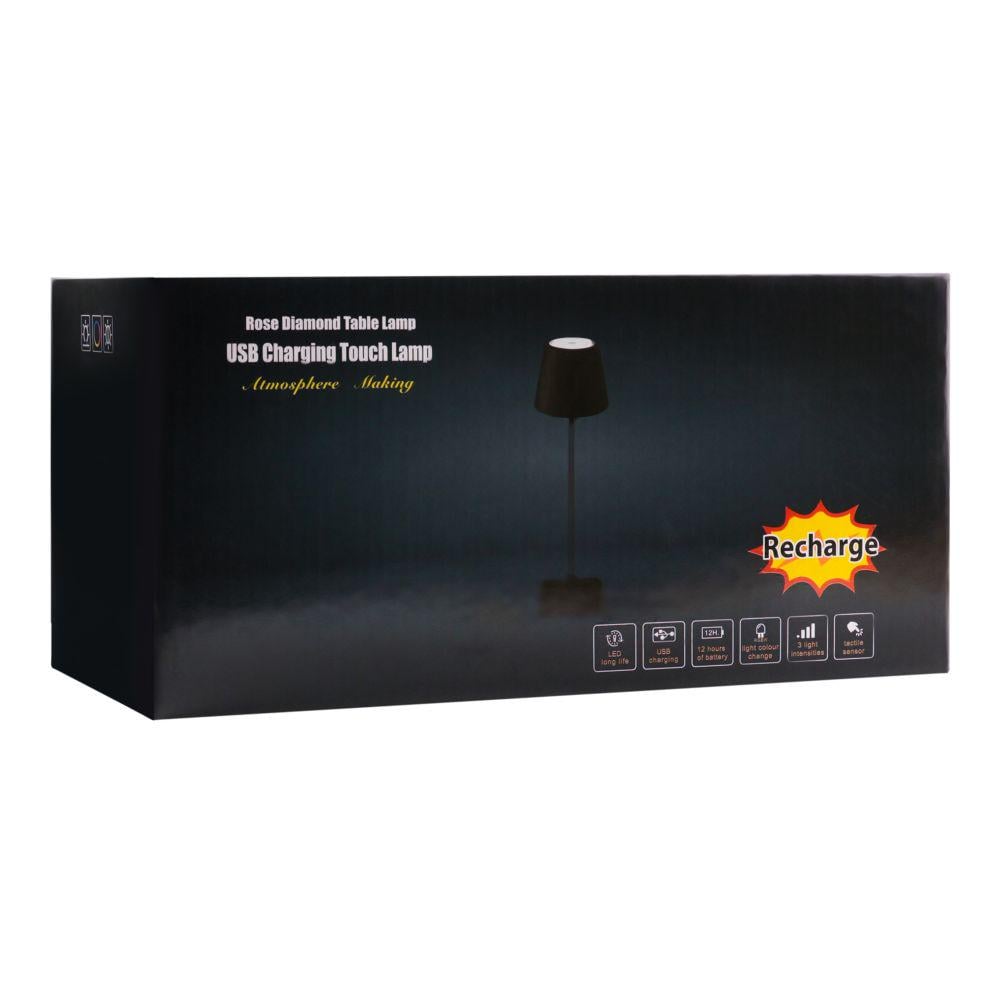 Настольная лампа F90026 1200 мАч Черный (ЦУ-00045130) - фото 4 Настольная лампа F90026 1200 мАч Черный (ЦУ-00045130) - фото 4