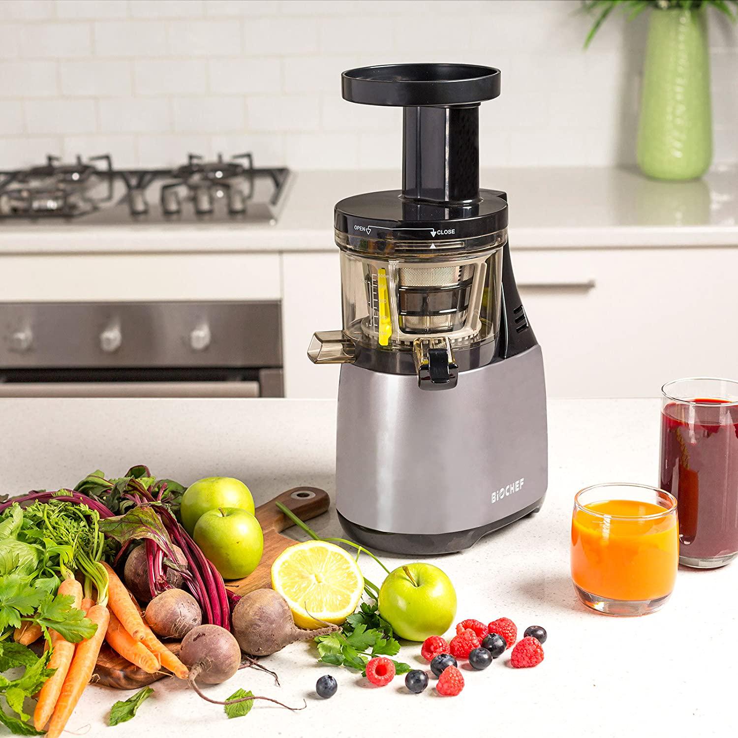 Соковижималка BioChef Synergy Slow Juicer Сірий - фото 8