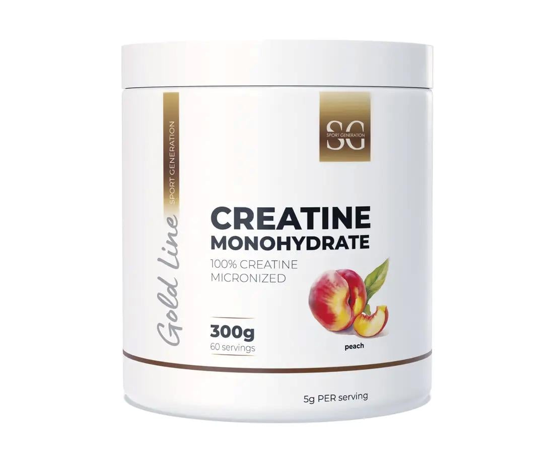 Креатин Sport Generation Gold Line Creatine Monohydrate Peach 300 г