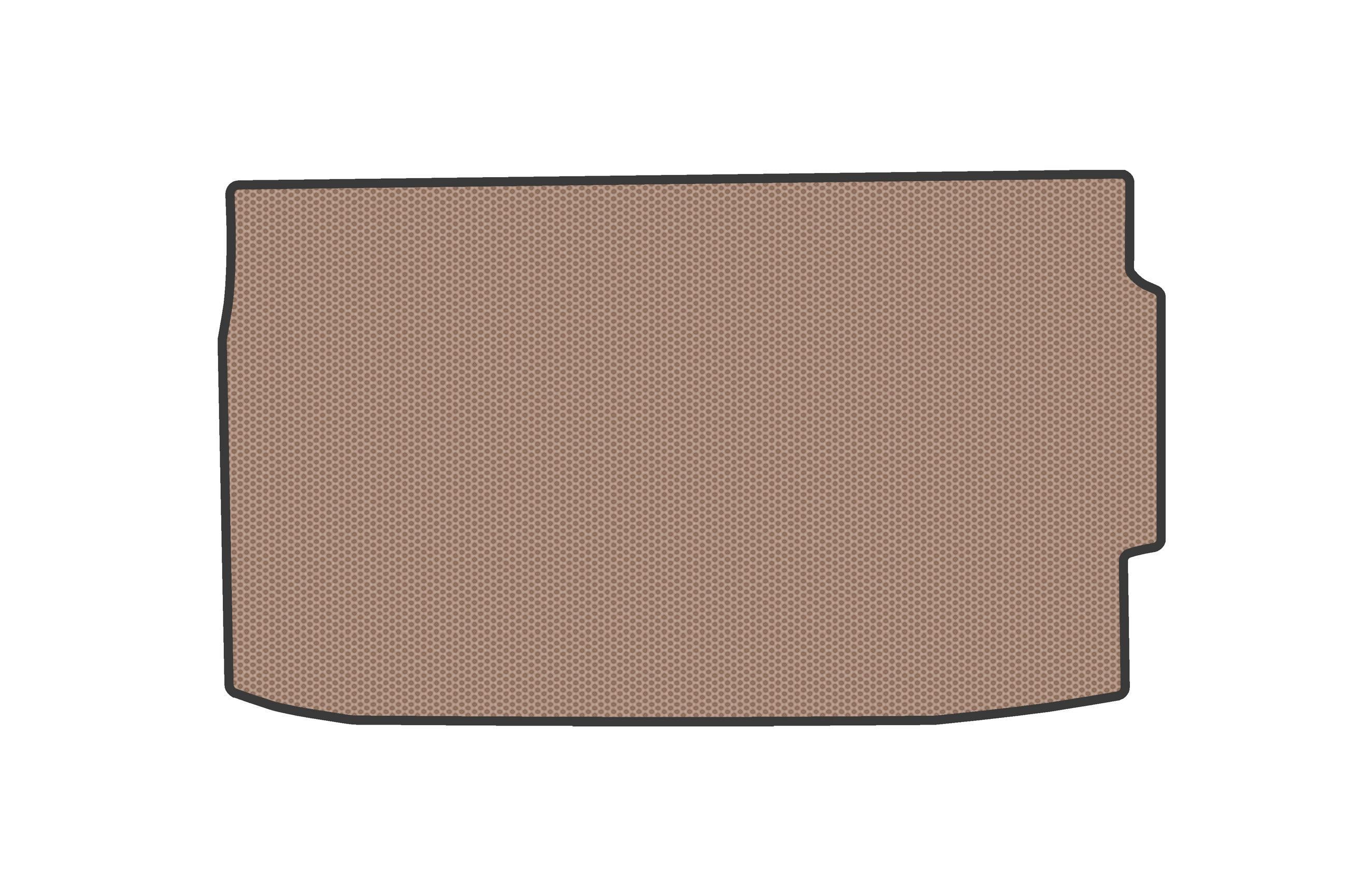 Ковер резиновый в багажник Digital Designs V1 для Hyundai I-20 2020-рр. резина Черный