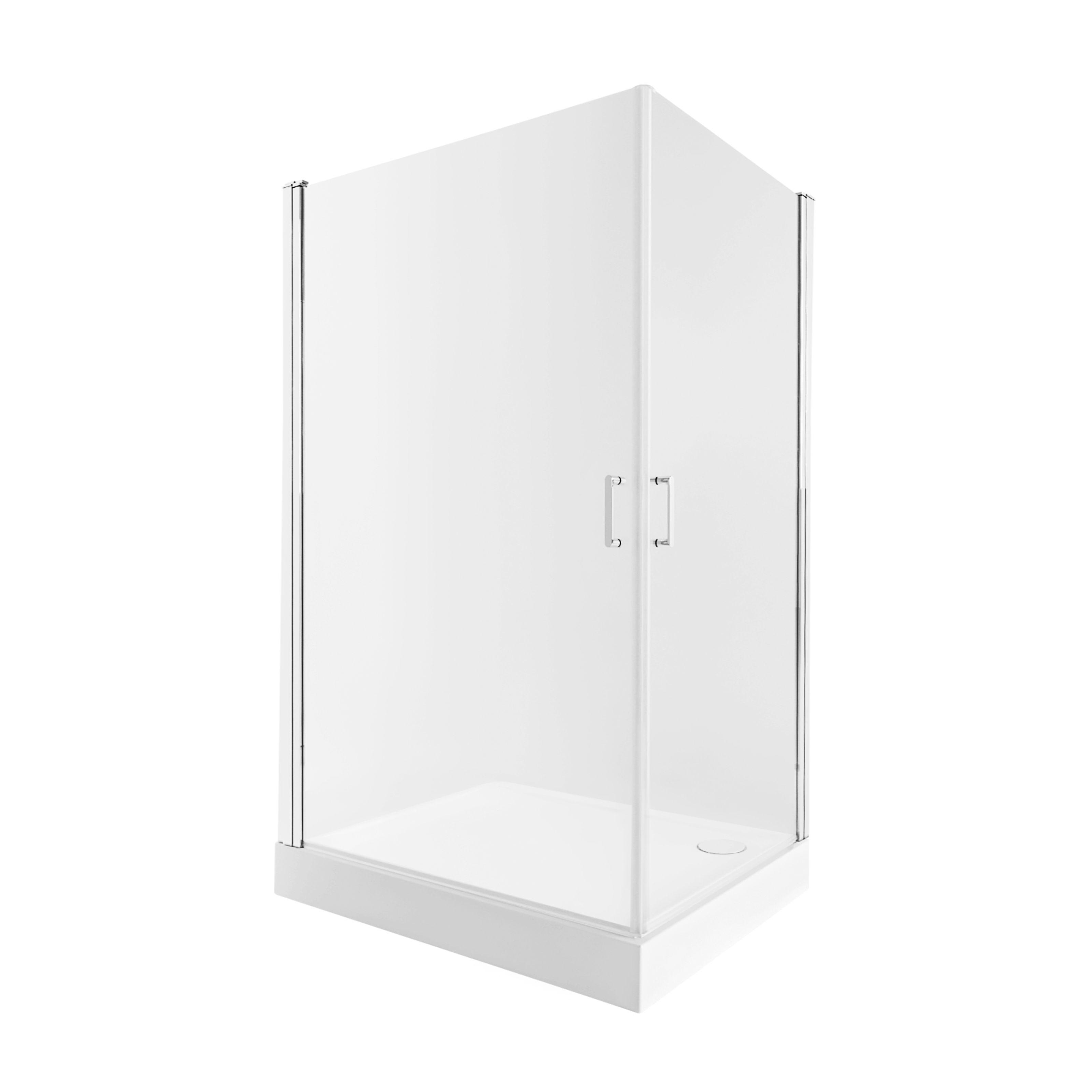 Душевая кабина Qtap Gemini/Tern GEMCRM1099SC6SET 90x90x202 см Хром (124528)