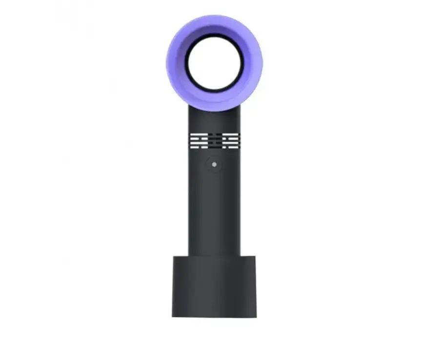 Вентилятор ручний USB ZERQ 9 портативний USB Bladeless 3 швидкості Вентилятор ручний USB ZERQ 9 портативний USB Bladeless 3 швидкості