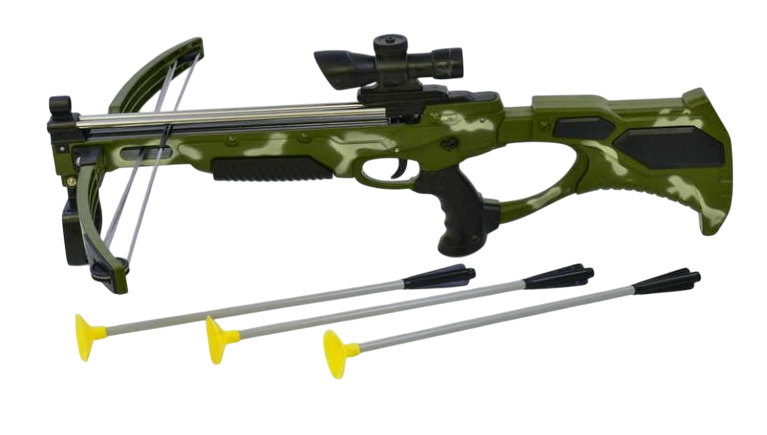 Дитячий іграшковий арбалет A-Toys ZY1908A з оптичним прицілом 3 стріли на присосках (MTT-134670) Дитячий іграшковий арбалет A-Toys ZY1908A з оптичним прицілом 3 стріли на присосках (MTT-134670)