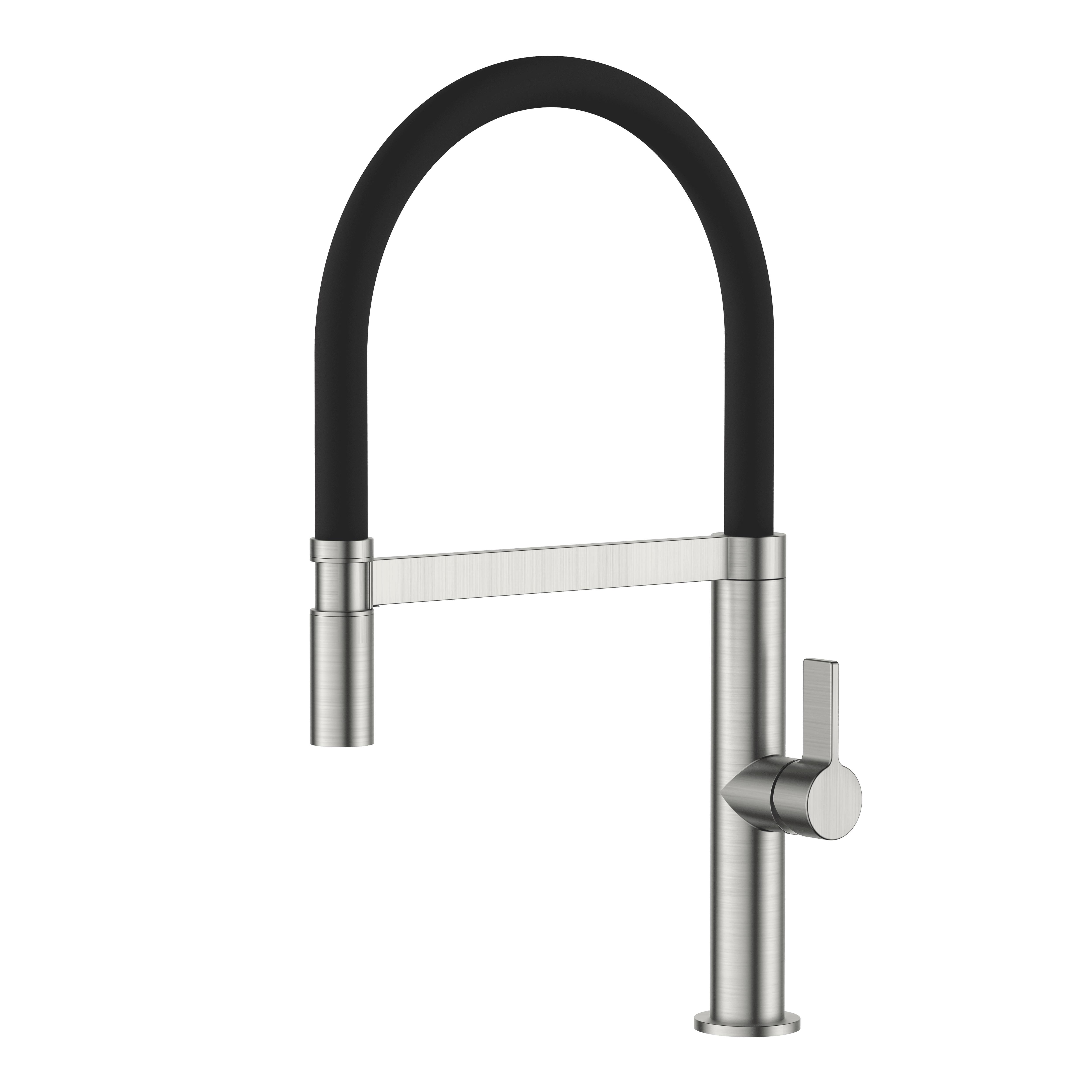 Смеситель для кухни Lixio Neo Inox Нержавеющая сталь (23732)