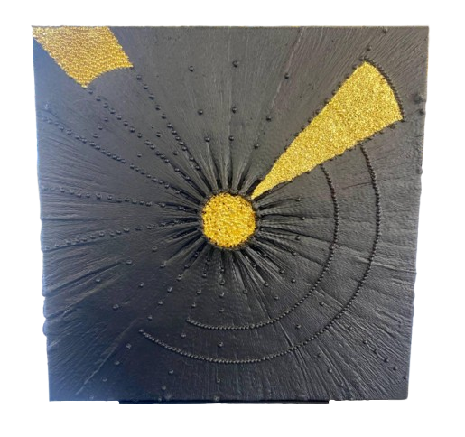 Картина ручной работы Zilini 7777 Абстракция 80x80 см (27445181)