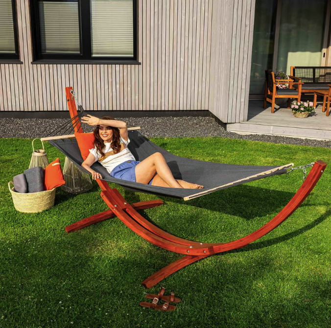 Гамак зі стелажем Di Volio Trevia Графітовий (4928) - фото 2