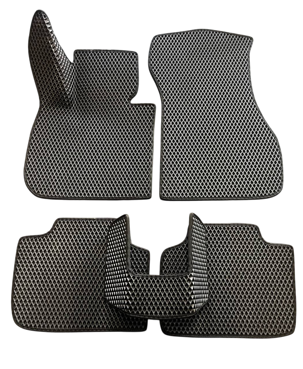 Коврики EVA с 3Д лапой в салон для BMW X1 F48 2015- гг. Черный (2735971537)