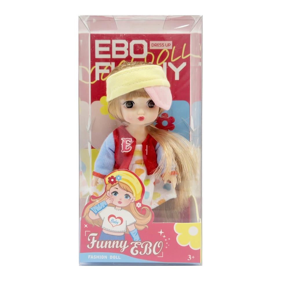 Лялька шарнірна Funny EBO DH2368B 15 см Yellow (2990430909)