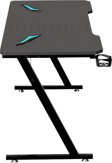 Компьютерный стол GT Racer T-1213 120x60x73 см Black (1518) - фото 6 Компьютерный стол GT Racer T-1213 120x60x73 см Black (1518) - фото 6