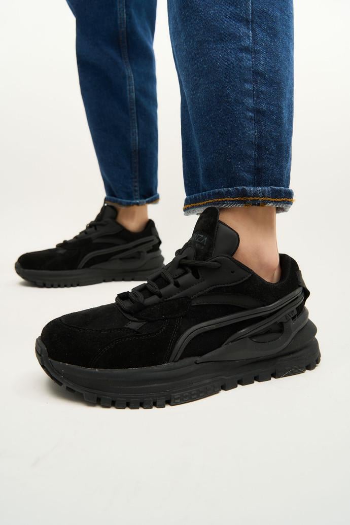 Кроссовки женские LONZA р. 36 Черный (179869)