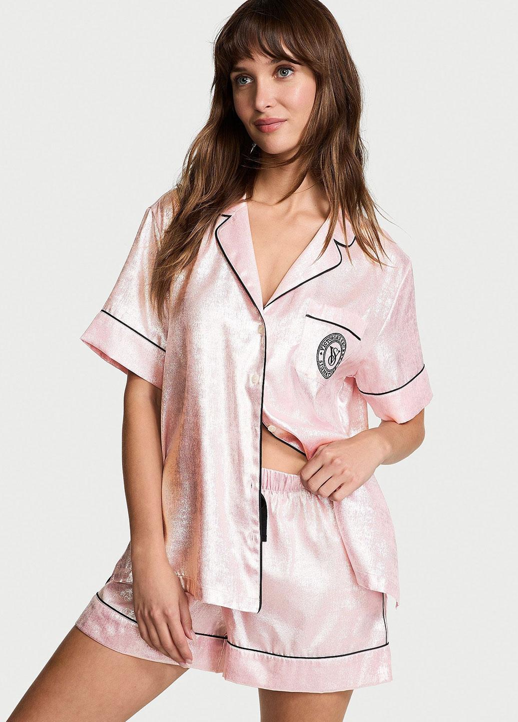 Пижама Victoria's Secret XL Розовый (7000R0420198QAFXL)