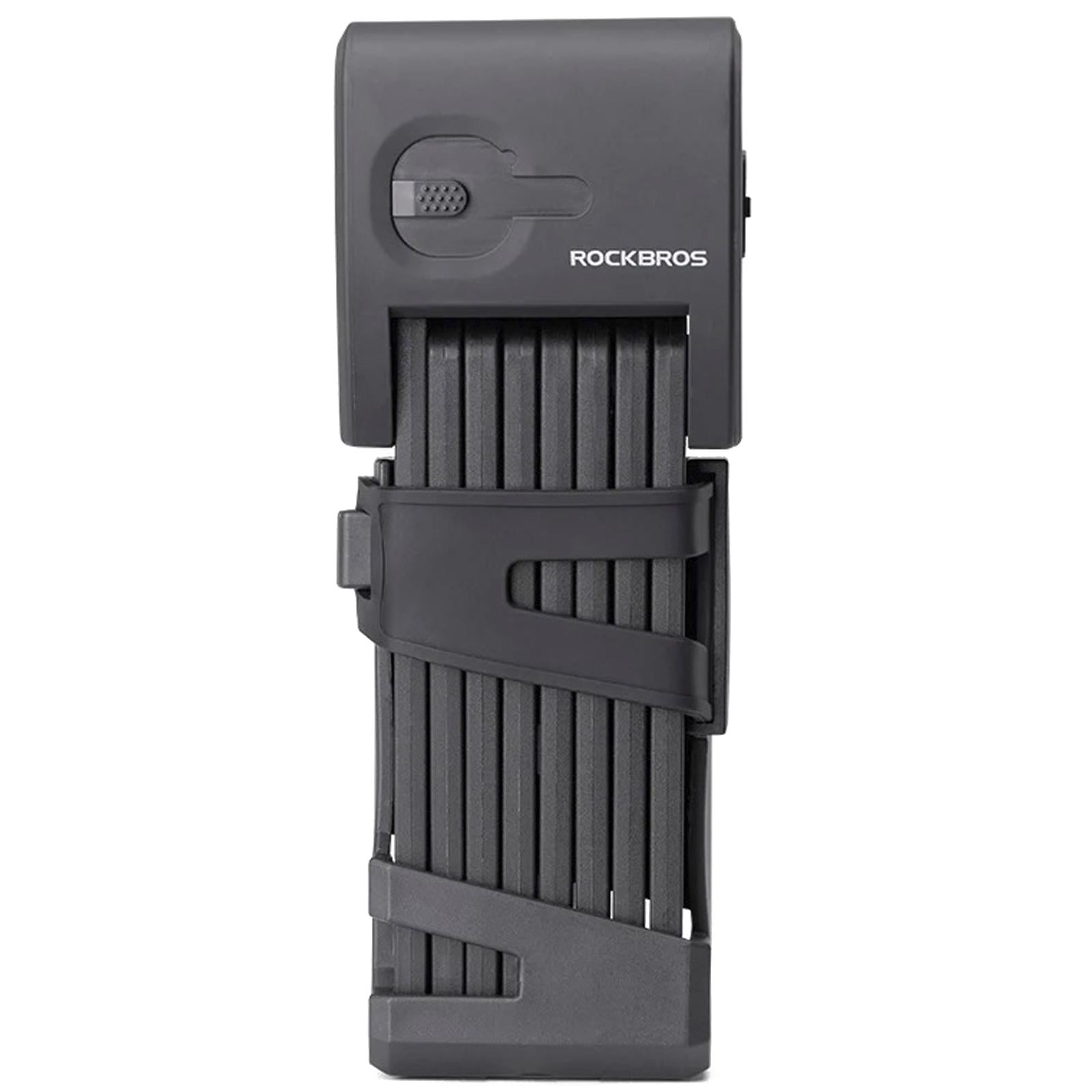 ᐉ Замок велосипедний сегментний з відбитком пальця ROCKBROS WD826