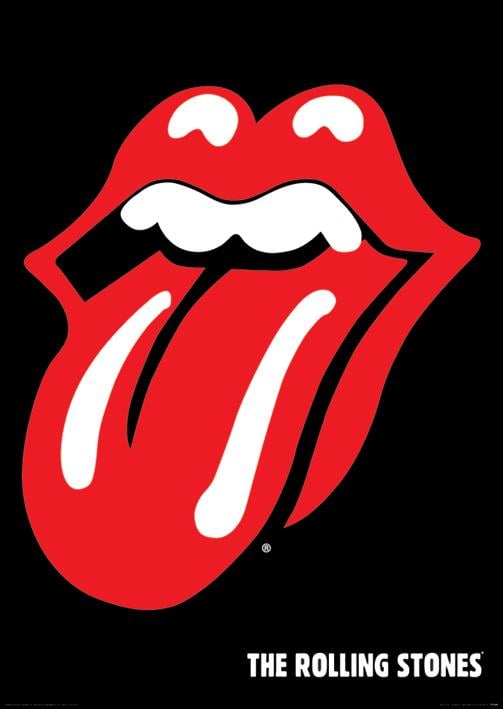 Постер плакат The Rolling Stones Lips 61x91,5 см