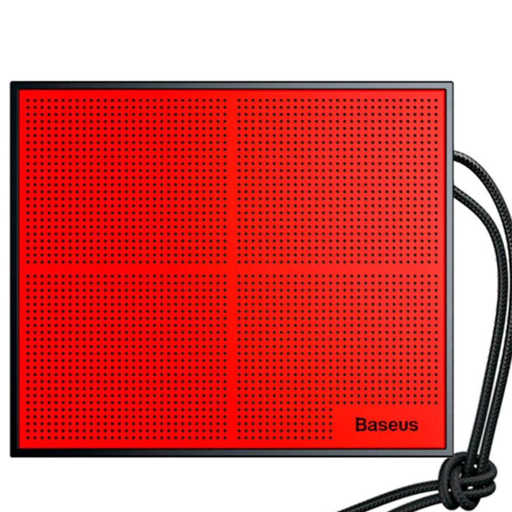 Портативна колонка Bluetooth Baseus Encok E05 Music-cube Wireless Speaker NGE05-91 Червона