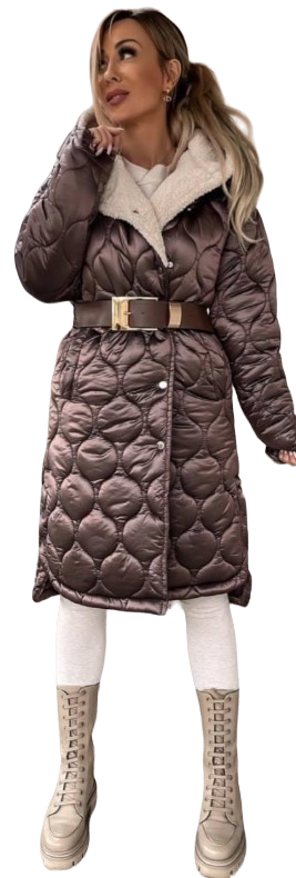 Куртка женская Fashions Paloma р. 50-52 Шоколадный (9181/9264-мо)