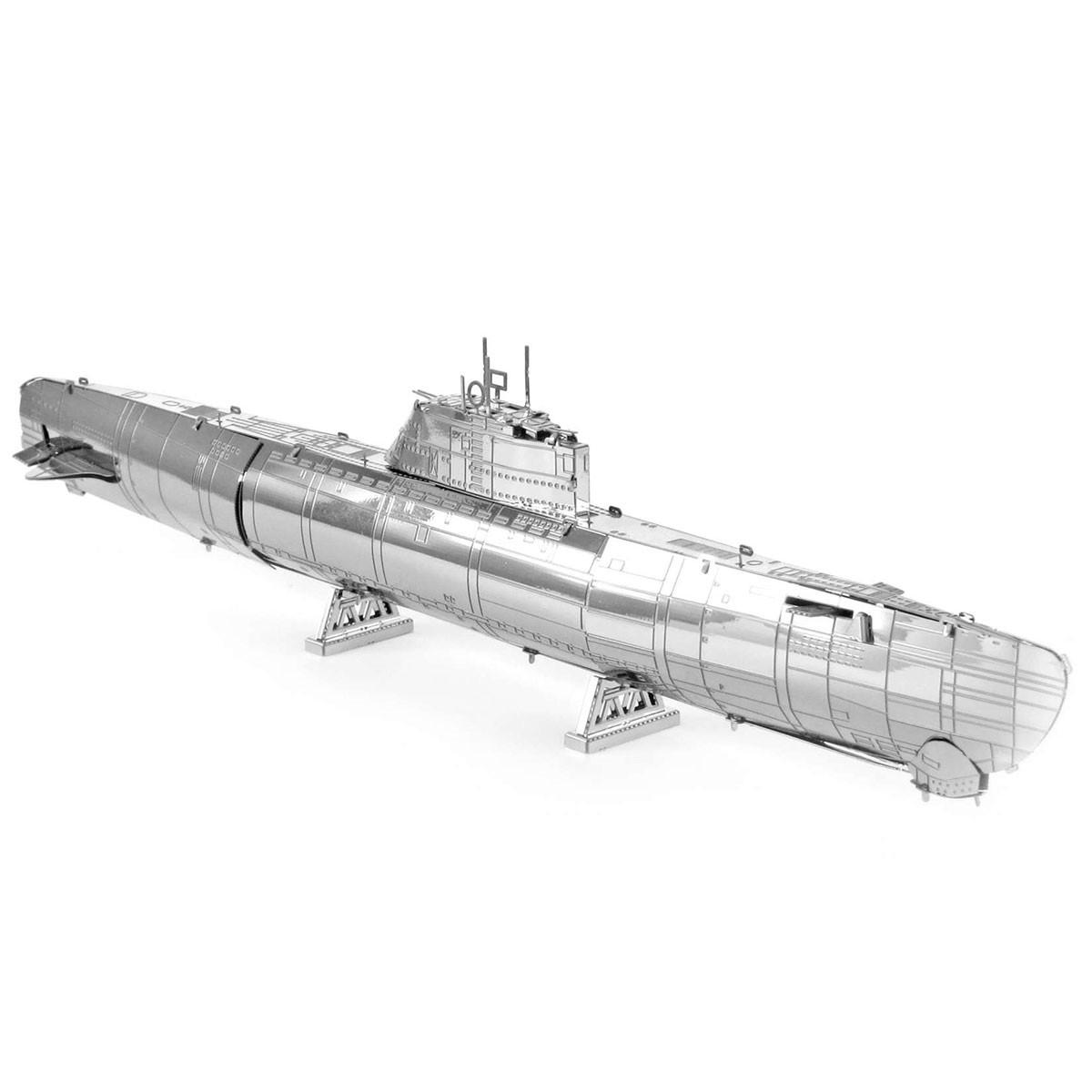 Конструктор металлический Metal Earth German U-boat Type XXI MMS121 3D - фото 4