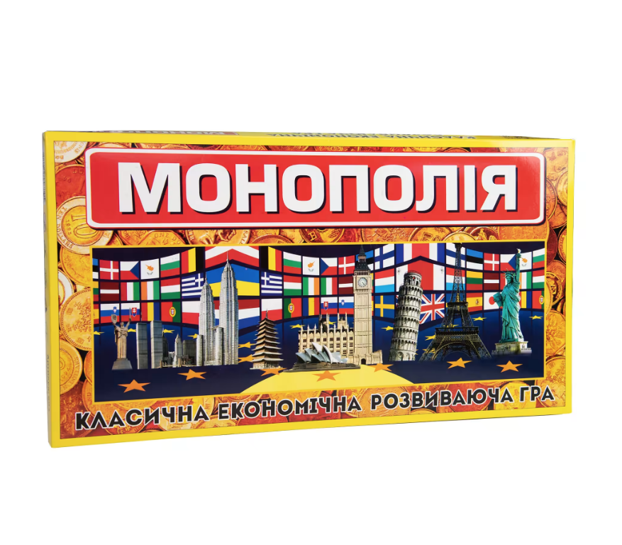 Игра настольная Strateg Монополия большая (SR-113-N-1431)