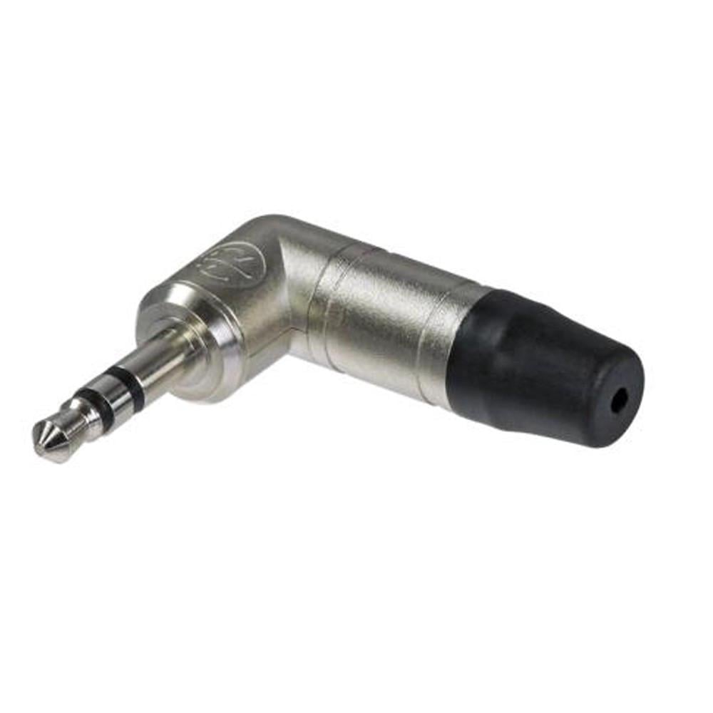 Стереоштекер на угловой кабель NEUTRIK NTP3RC Jack 3,5 мм никелированные контакты до 4,5 мм металл/никель (000000158)