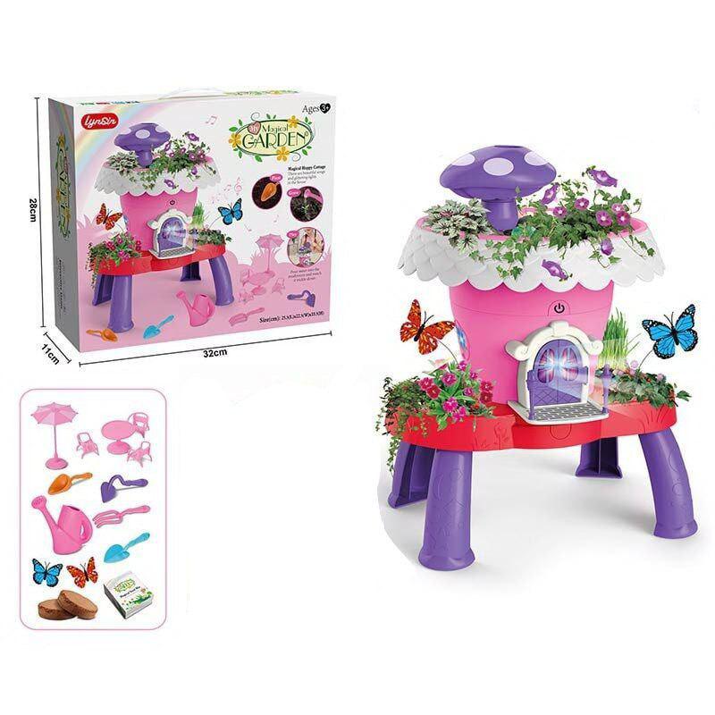 Дитячий ігровий набір "Фея в саду - набір для дитячого садівництва з декором та світлом" (3505-1) - фото 2