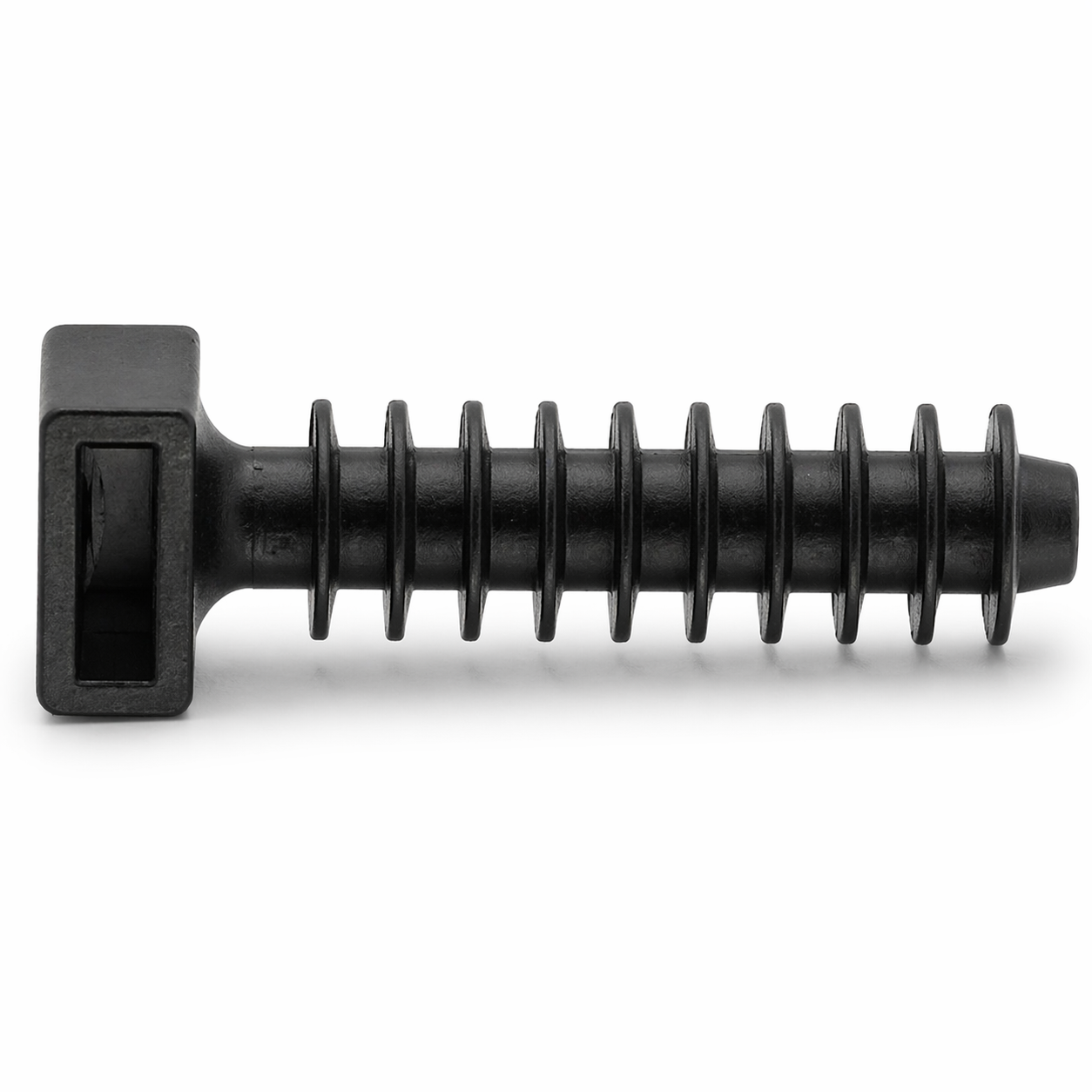 Саморез из пластика 10х37 мм для фиксации кабельных стяжек 100 шт. (34188047)