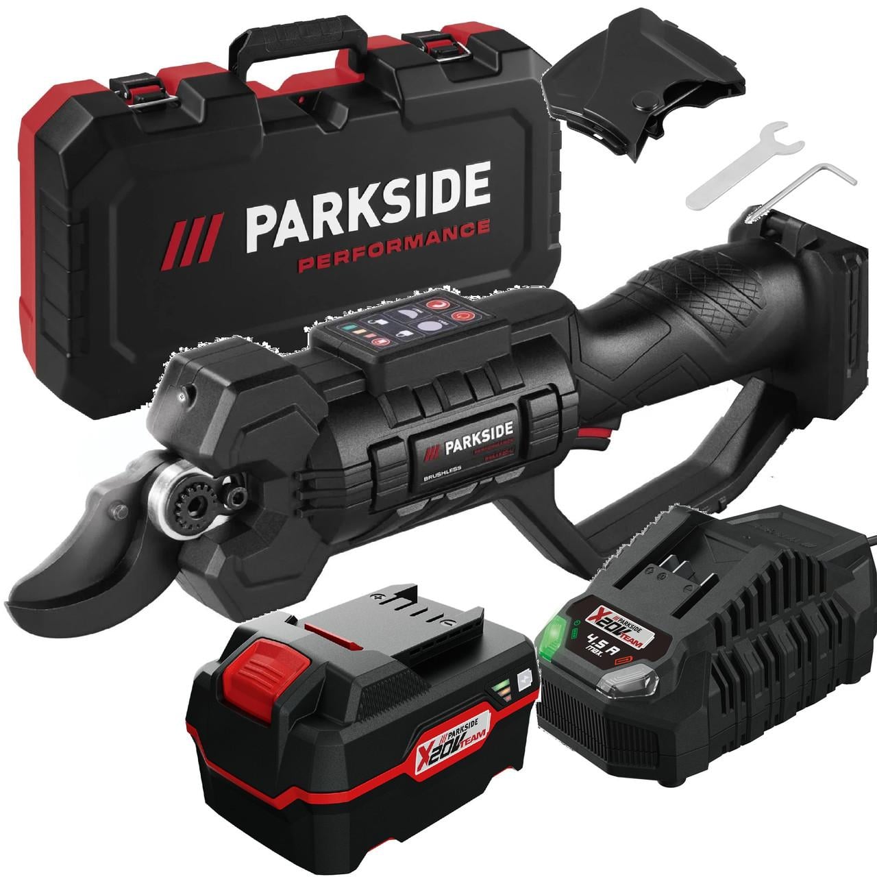 Секатор акумуляторний PARKSIDE PERFORMANCE PPAAS 20-Li A1 з акумулятором 4 Аг (2973734196)