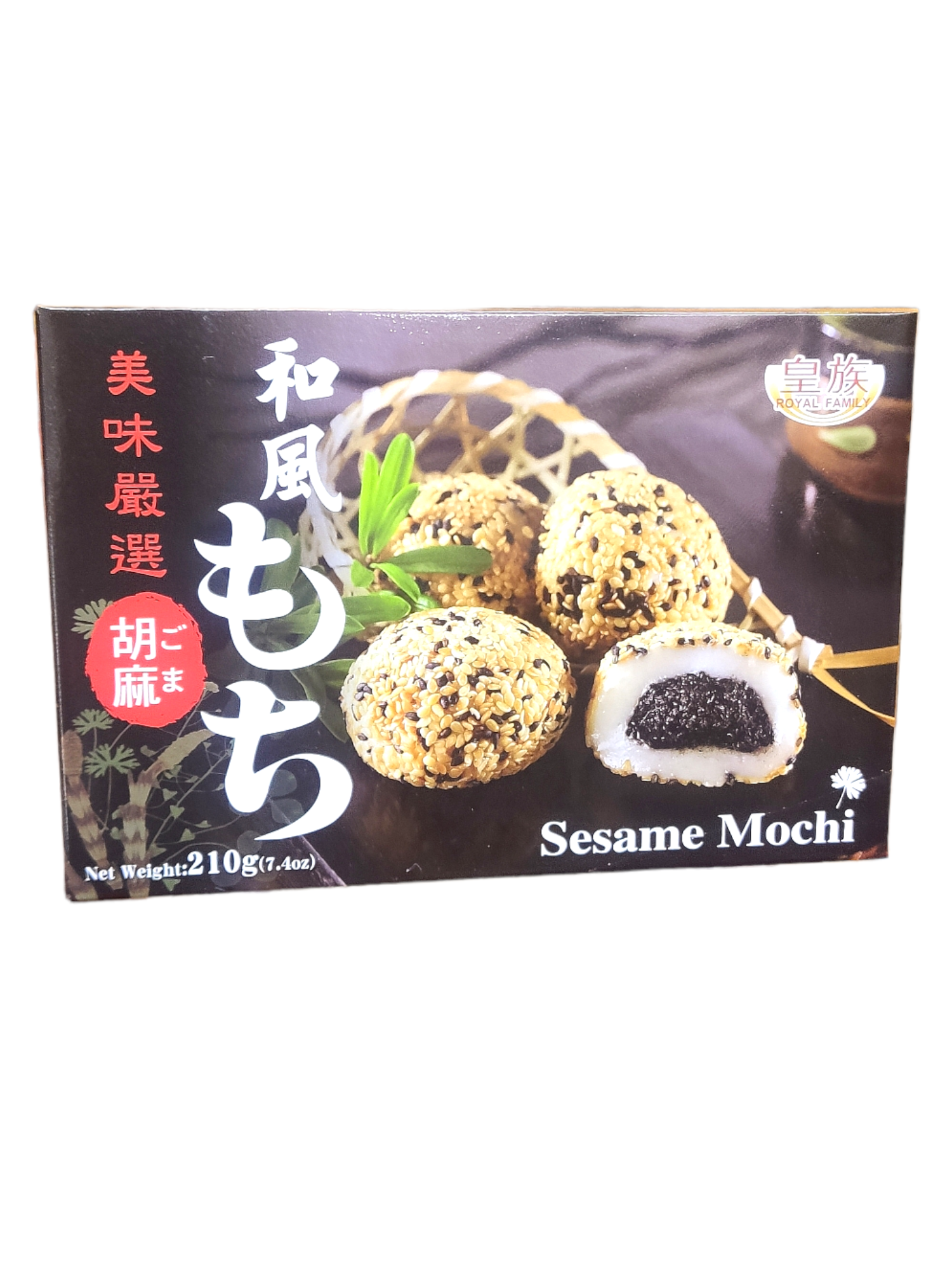 Тістечка Моті Мочі Royal Family з кунжутом 210 г (0013) Тістечка Моті Мочі Royal Family з кунжутом 210 г (0013)