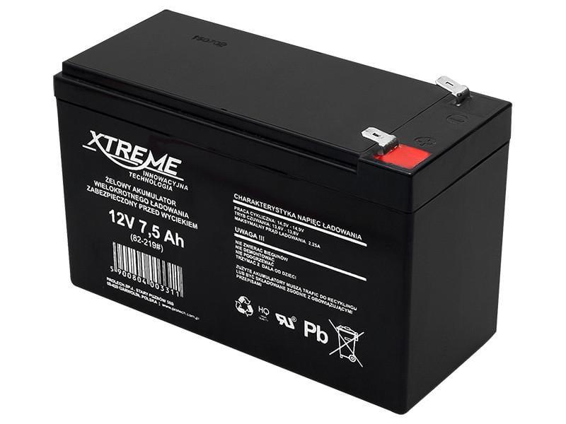 Аккумулятор гелевый Xtreme 12V 7,5Ah (82-219#)