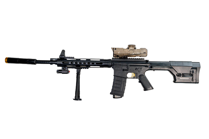 Автомат Орбіган M416 на орбізах Чорний (442871639) Автомат Орбіган M416 на орбізах Чорний (442871639)