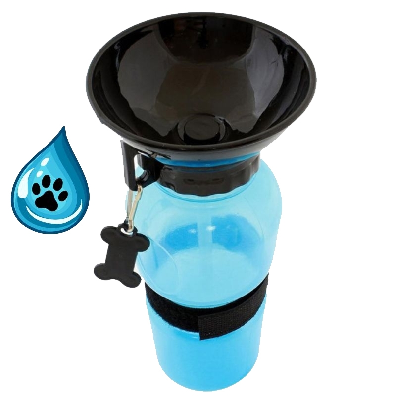 Поилка для собак Aqua Dog FS-97 Blue дорожная 550 мл (tf7453) - фото 4 Поилка для собак Aqua Dog FS-97 Blue дорожная 550 мл (tf7453) - фото 4