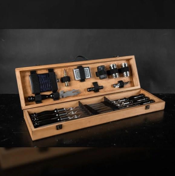 Набор для пикника Grills G009 на 6 человек большой Светлое дерево (c000317c)