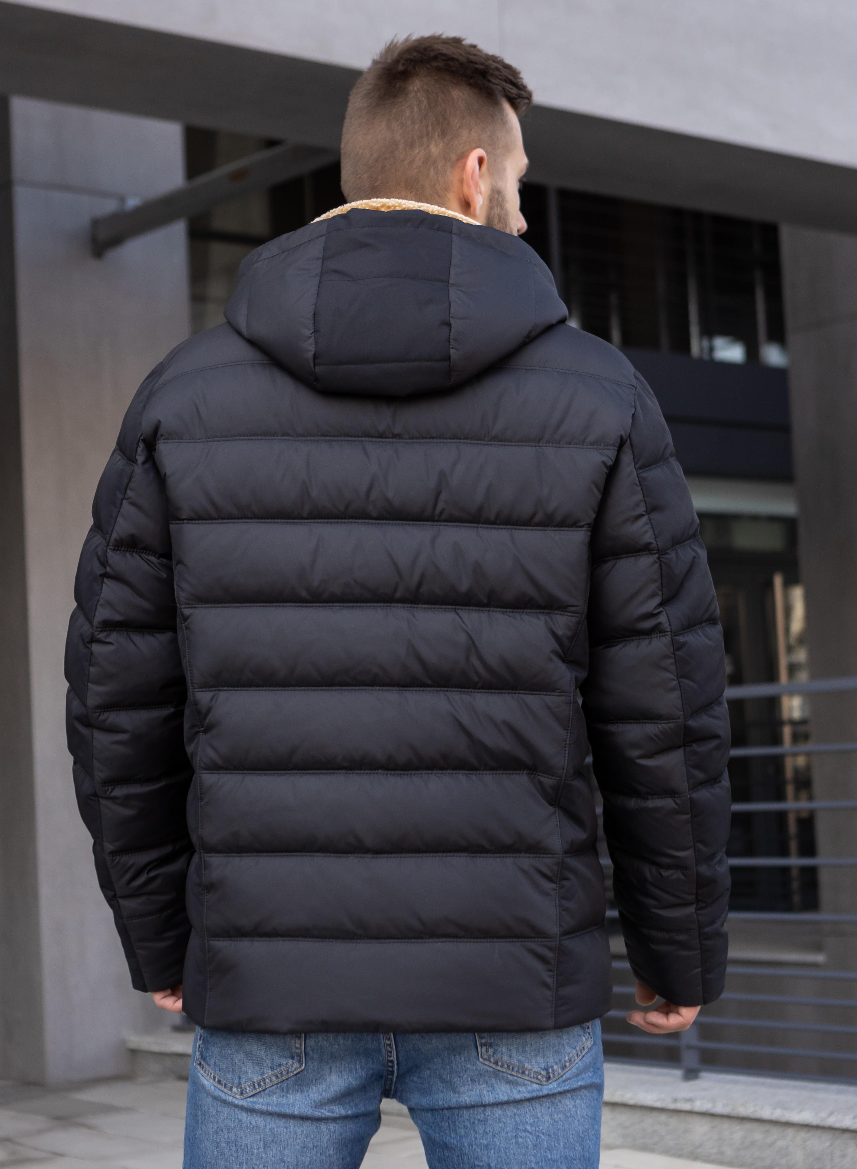 Куртка мужская зимняя Vavalon 269-V р. 68 Черный (29159271) - фото 6