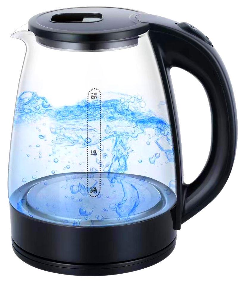 Электрочайник стекло MasterBerg Nac-007 2L 1800W LED (21947144)