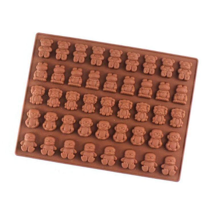 Форма силиконовая Зверушки 44 ячейки (bf5a5e4a)