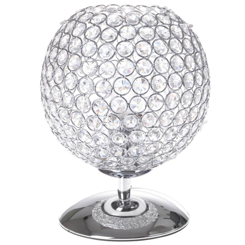 Настольная лампа в современном стиле хрустальная Brille BR-01 368T/1 G9