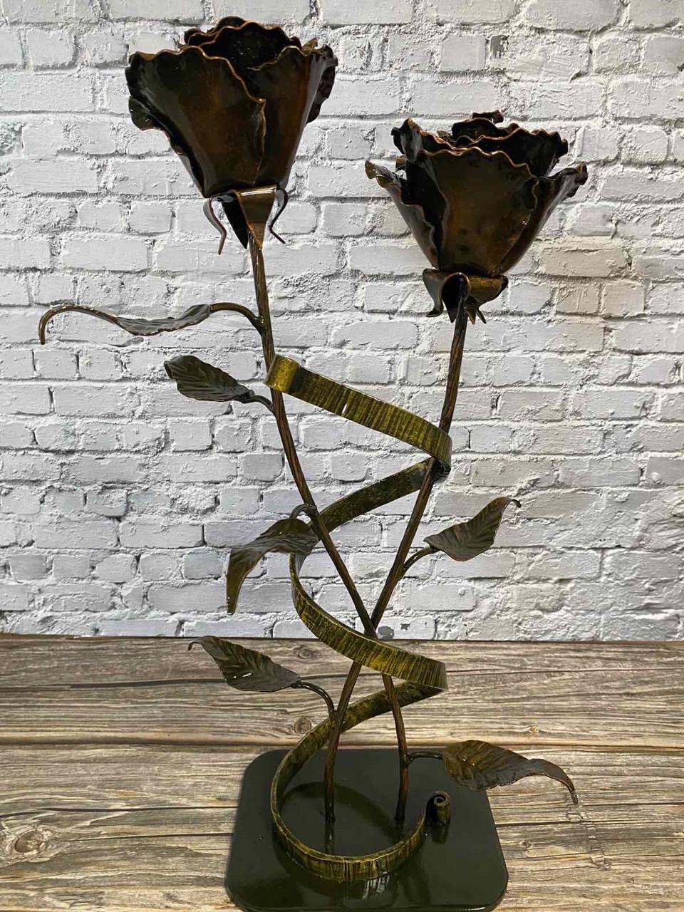 Розы кованые в весах-ленте Вечная паять (1970022456)