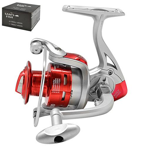 Рыболовная катушка Sams Fish SF23970 4000 Grey/Red (20799727) - фото 2