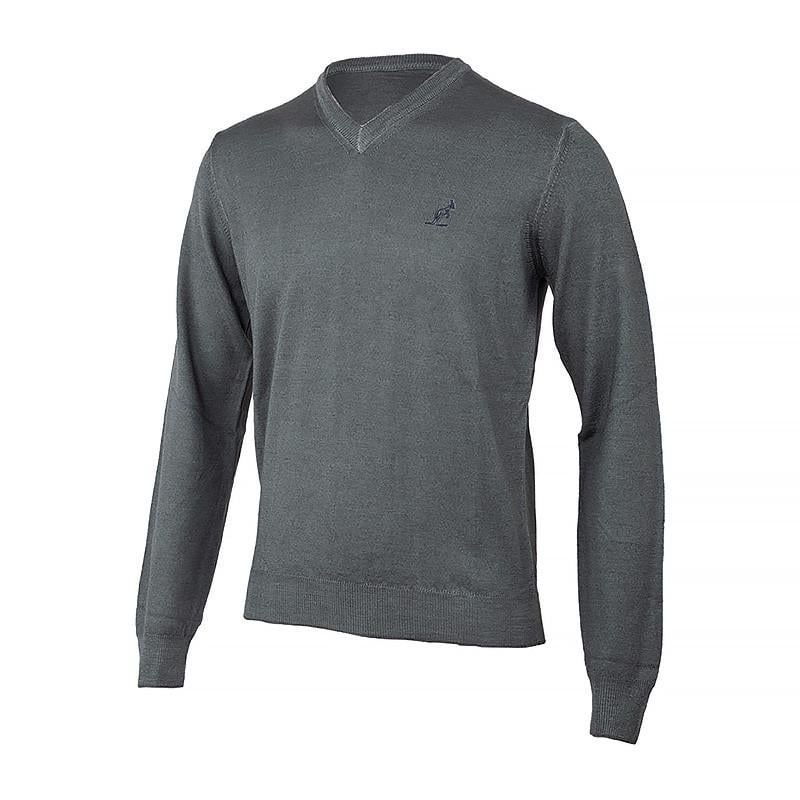 Кофта мужская Australian Sweater Merinos V Neck L Серый (LSUMA0009-022 L)