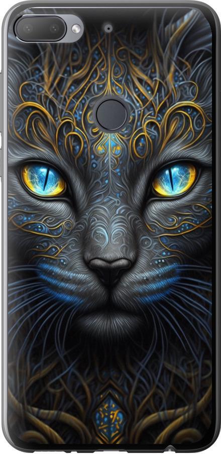 Чехол на HTC Desire 12 Plus Кошка (5548u-1485-42517)