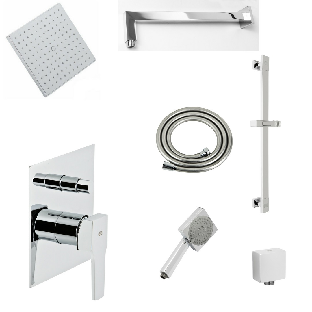 Душевой набор со штангой GENEBRE Kenjo-shower (22080)