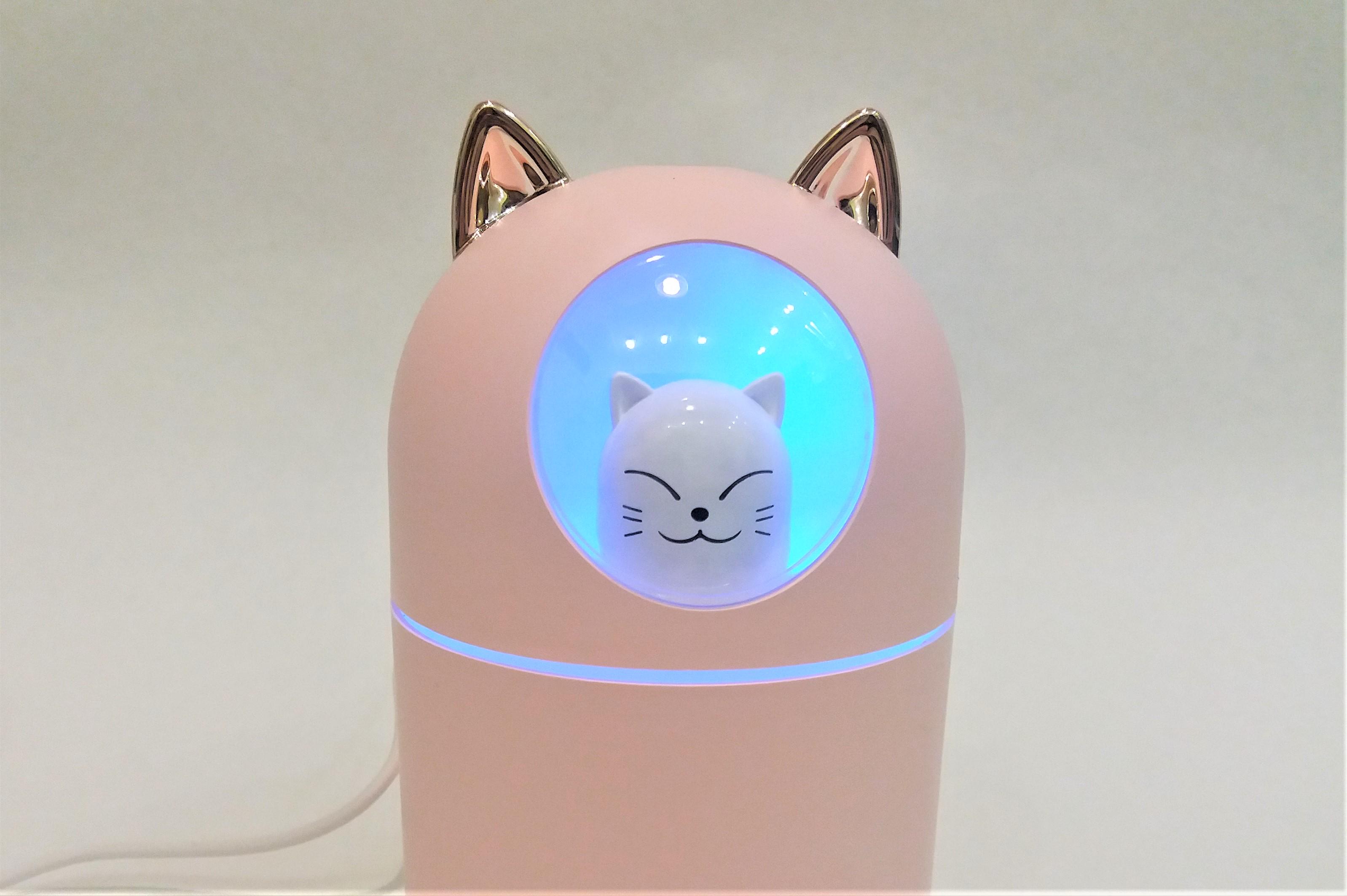 Зволожувач повітря Humidifier H2O Cat USB з котиком 300 мл (50106) - фото 3