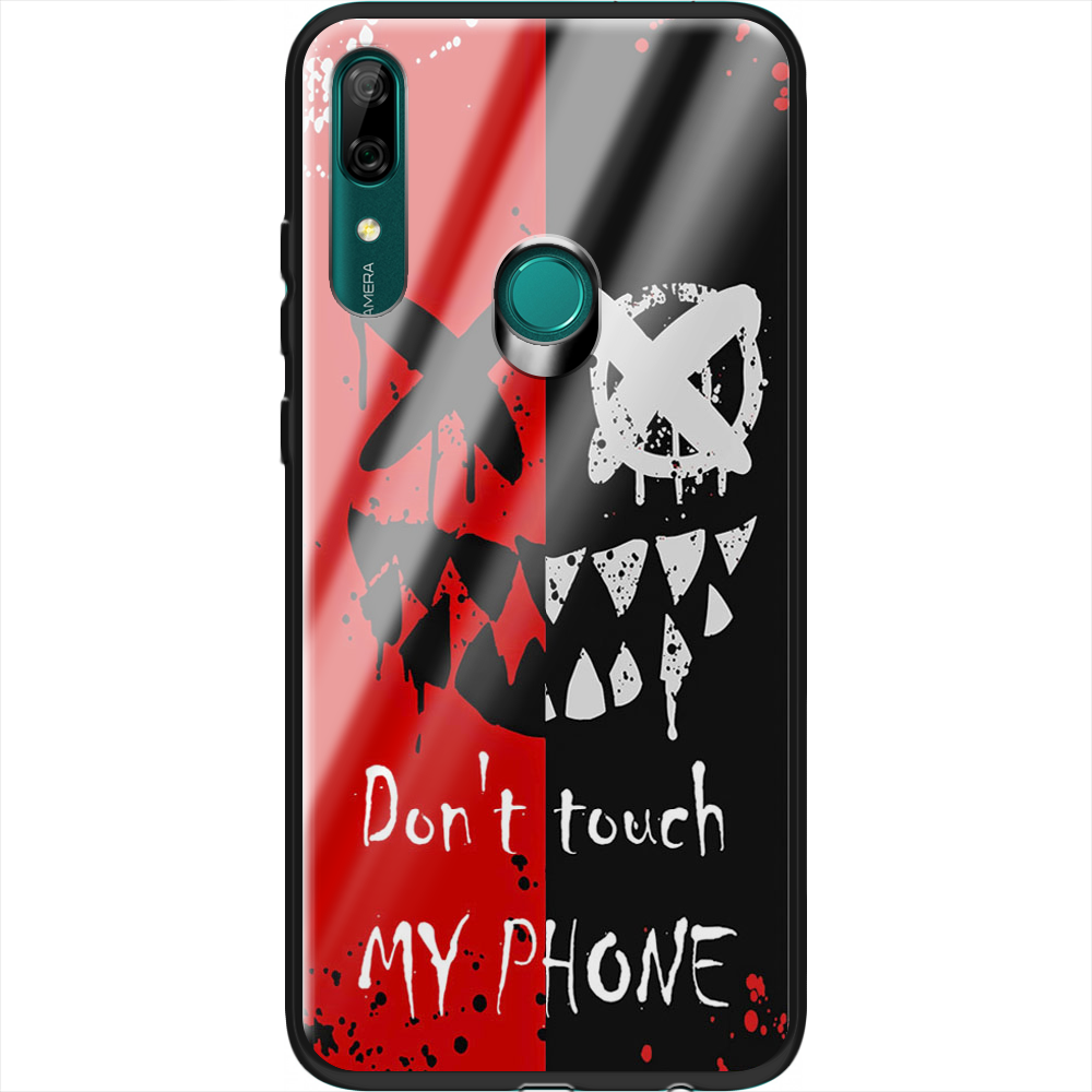 Чехол BoxFace Huawei P Smart Z Bad Smile Черный силикон со стеклом (37381-up2468-37725)