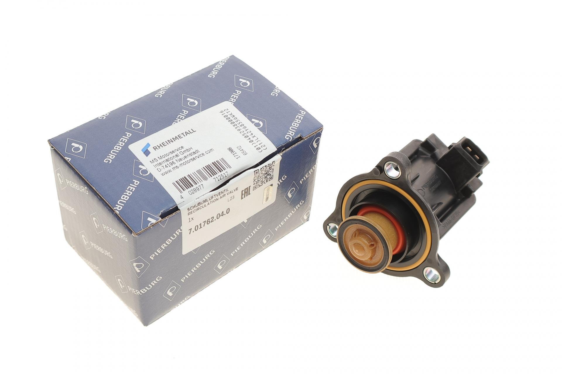 Клапан воздушной тяги перепускной BMW 3 F30/F80/5 F10/7 F01/F04 08-16 N13/N55/N63 (7.01762,04,0)