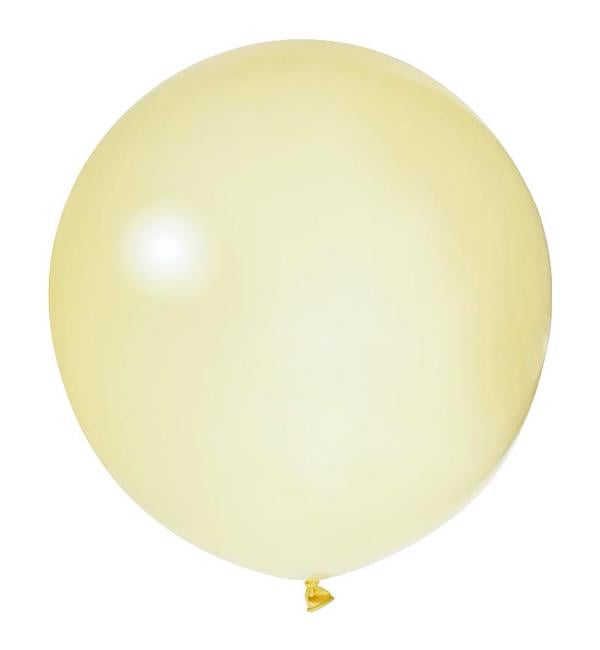 Повітряні кулі Balonevi 60 см 1 шт. Ванільний пастель (12840623) Повітряні кулі Balonevi 60 см 1 шт. Ванільний пастель (12840623)