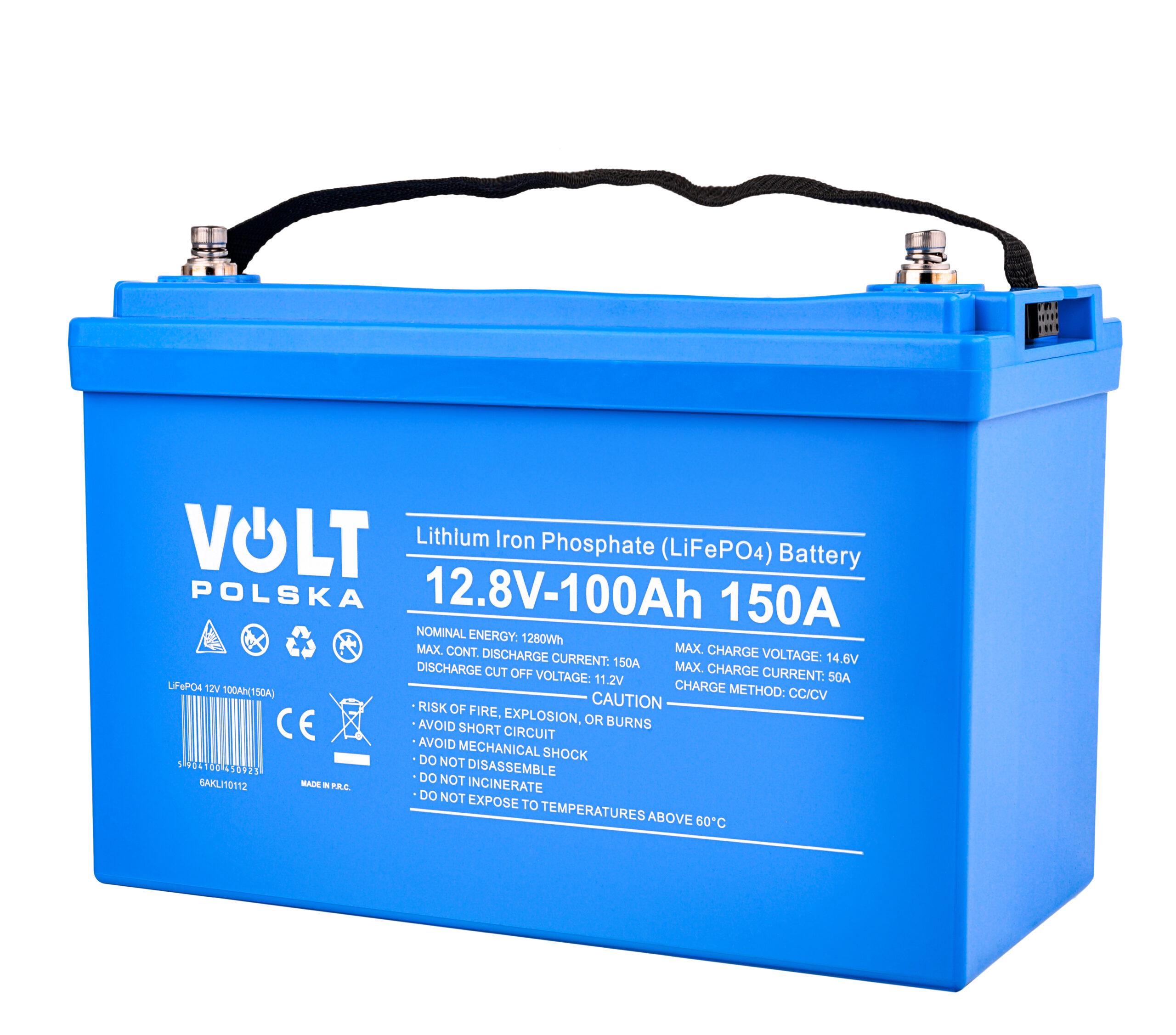 Батарея аккумуляторная Volt Polska LiFePO4 12,8V 100 Ah 150А + BMS + Bluetooth (20302) - фото 5